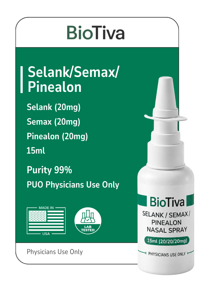 Selank/Semax/Pinealon Nasal Spray